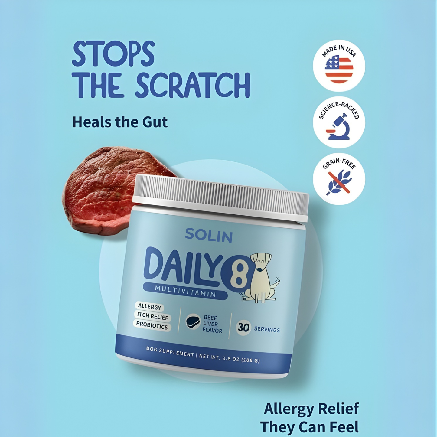 Dog Allergy Itch Relief Chews